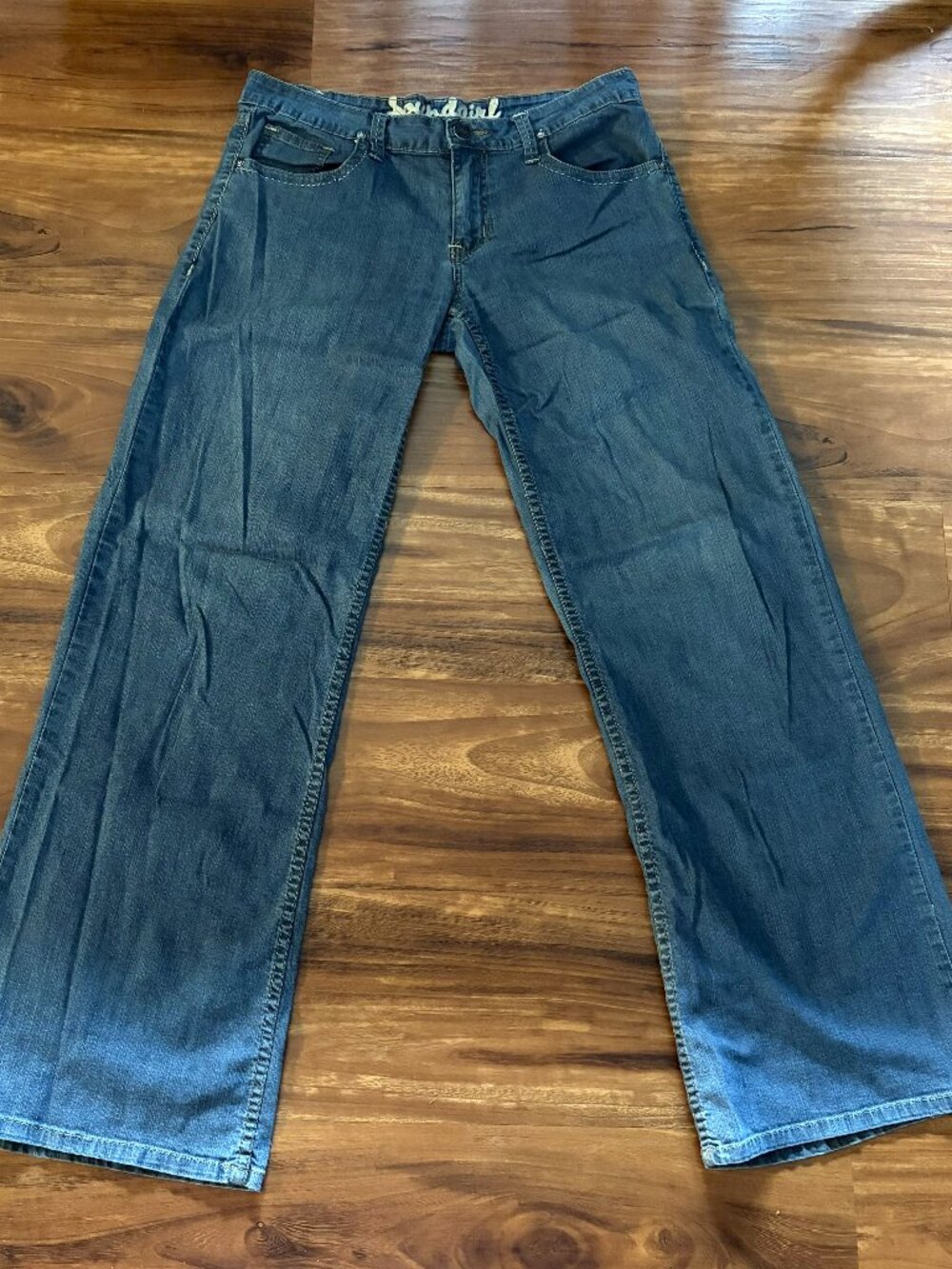 Vintage Soundgirl Y2K low rise wide leg jeans size 30